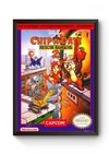 Quadro Capa Chip 'n Dale 2 Nintendinho Poster Moldurado