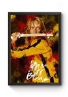 Quadro Kill Bill Poster Moldurado