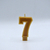 Pack de 4 Velas Número de Cera de Abeja para Cumpleaños/Aniversario + 1 vela fina mini. - Beelight: a Beeswax Co.: Velas Naturales de Pura Cera de Abejas