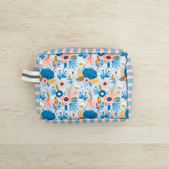 Necessaire • Floreado Azul