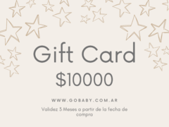 Gift Card / Tarjeta de Regalo de $10000