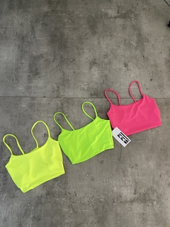 Top Bretel Neon FLUO - comprar online