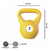 Pesas Rusa 7 Kg Pvc Kettlebell - comprar online