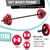 kit body pump barra con topes + 17kg en discos