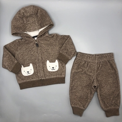 Conjunto Abrigo + Pantalón Carters - Talle 6-9 meses - SEGUNDA SELECCIÓN