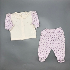 Conjunto Remera/body + Pantalón Baby Time - Talle 3-6 meses - SEGUNDA SELECCIÓN