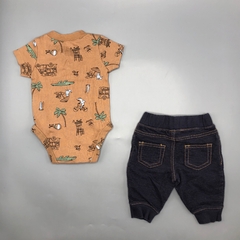 Conjunto Remera/body + Pantalón Carters - Talle 3-6 meses - SEGUNDA SELECCIÓN - Baby Back Sale SAS