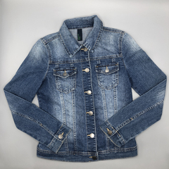 Campera jean/gabardina Benetton - Talle 8 años - SEGUNDA SELECCIÓN