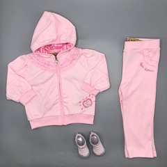 Conjunto Abrigo + Pantalón Apple Bottons - Talle 6-9 meses - SEGUNDA SELECCIÓN