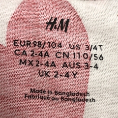 Remera H&M - Talle 2 años - SEGUNDA SELECCIÓN