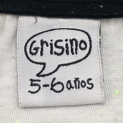 Remera Grisino - Talle 5 años - SEGUNDA SELECCIÓN