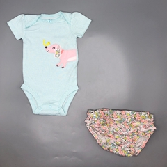 Conjunto Remera/body + Pantalón Carters - Talle 3-6 meses