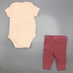 Conjunto Remera/body + Pantalón Carters - Talle 3-6 meses - Baby Back Sale SAS