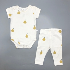 Conjunto Remera/body + Pantalón Cheeky - Talle 3-6 meses - SEGUNDA SELECCIÓN