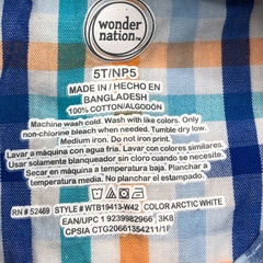 Camisa Wonder Nation - Talle 5 años - SEGUNDA SELECCIÓN - comprar online