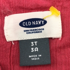 Camisa Old Navy - Talle 3 años - SEGUNDA SELECCIÓN