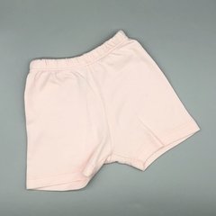 Short Broer Talle 1-3 meses algodón liso - comprar online