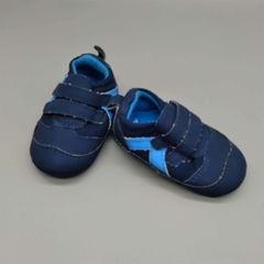 Zapatillas Carters Talle 0-3 meses (11 cms suela) azules con detalles celestes - comprar online