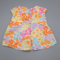 Camisola Gymboree Talle 6-12 meses algodón flores de colores - comprar online