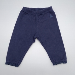 Legging Baby GAP Talle 0-3 meses (largo 28 cm) algodón azul