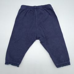 Legging Baby GAP Talle 0-3 meses (largo 28 cm) algodón azul - comprar online