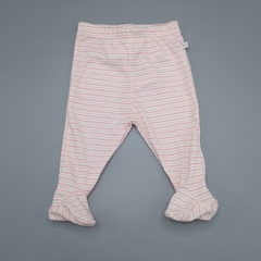 Ranita NUEVA Cheeky Talle XS (0-3 meses) algodón rosa a rayas