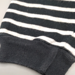 Segunda Selección - Legging Carters Talle 3 meses (largo 31 cm) algodón negro a rayas en internet