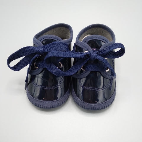 Zapatos NUEVOS Andi Cor Talle 17 (suela 11 cm) charol azul