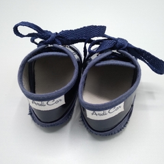 Zapatos NUEVOS Andi Cor Talle 17 (suela 11 cm) charol azul - comprar online
