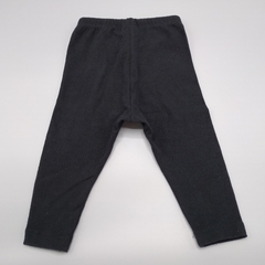 Legging Grisino Talle 3-6 meses (largo 36 cm) algodón negro - comprar online