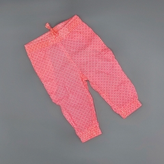 Segunda Selección - Pantalón Carters Talle 3 meses (34cm largo) tela camisa rosa