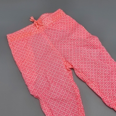 Segunda Selección - Pantalón Carters Talle 3 meses (34cm largo) tela camisa rosa - comprar online