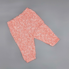 Pantalón HyM Talle 4-6 meses (33cm largo) tela seda rosa con blanco en internet