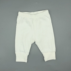 Legging Minimimo Talle XS (0-3 meses) blanco (29 cm de largo)