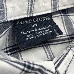 Camisa FADED GLORY - Talle 3 años - SEGUNDA SELECCIÓN - Baby Back Sale SAS