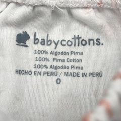 Conjunto Batita+Ranita Baby Cottons - Talle 0-3 meses - SEGUNDA SELECCIÓN - Baby Back Sale SAS