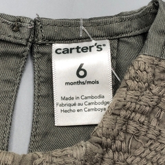 Camisa Carters - Talle 6-9 meses - Baby Back Sale SAS