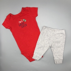 Conjunto Remera/body+pantalón Carters - Talle 3-6 meses - SEGUNDA SELECCIÓN