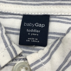 Camisa GAP - Talle 4 años - SEGUNDA SELECCIÓN - Baby Back Sale SAS