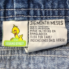 Jumper pantalón Sesame Street - Talle 3-6 meses - SEGUNDA SELECCIÓN - Baby Back Sale SAS