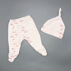 Conjunto Pantalón+accesorio Baby Cottons - Talle 0-3 meses - SEGUNDA SELECCIÓN
