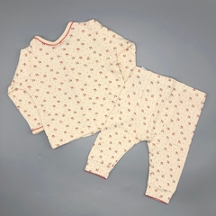 Conjunto Remera/body+pantalón Little Akiabara - Talle 9-12 meses - SEGUNDA SELECCIÓN en internet