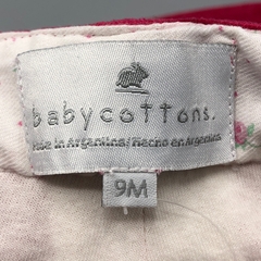 Pantalón Baby Cottons - Talle 9-12 meses - SEGUNDA SELECCIÓN - Baby Back Sale SAS