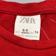 Remera Zara - Talle 6-9 meses - SEGUNDA SELECCIÓN - Baby Back Sale SAS