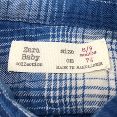 Camisa Zara - Talle 6-9 meses - SEGUNDA SELECCIÓN - Baby Back Sale SAS