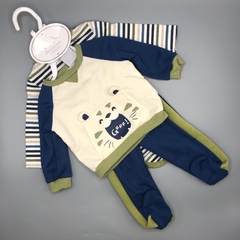 Conjunto Abrigo + Pantalón Precious Baby - Talle 9-12 meses - SEGUNDA SELECCIÓN