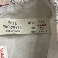 Vestido Zara - Talle 6-9 meses - SEGUNDA SELECCIÓN - Baby Back Sale SAS