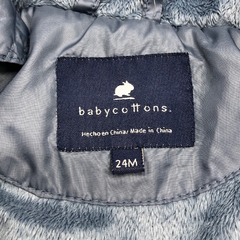 Campera abrigo Baby Cottons - Talle 2 años - SEGUNDA SELECCIÓN