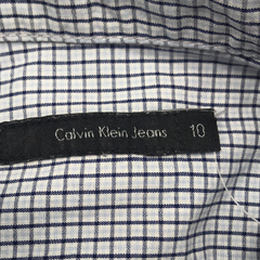 Camisa Calvin Klein - Talle 10 años - SEGUNDA SELECCIÓN - Baby Back Sale SAS