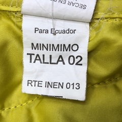 Campera abrigo Mimo - Talle 9-12 meses - SEGUNDA SELECCIÓN